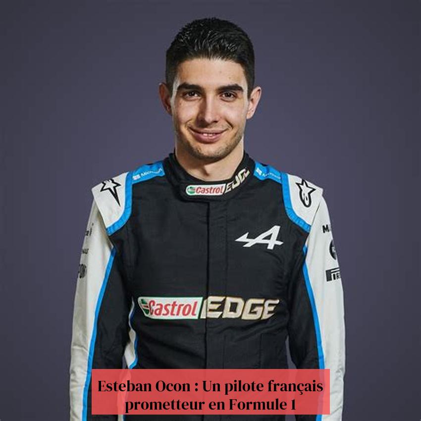 Esteban Ocon : Un pilote français prometteur en Formule 1