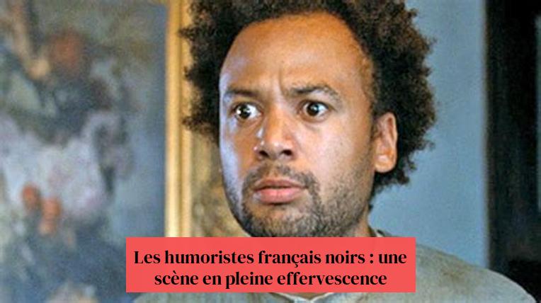 Les humoristes français noirs : une scène en pleine effervescence