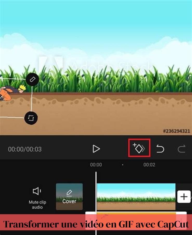 Förvandla en video till en GIF med CapCut