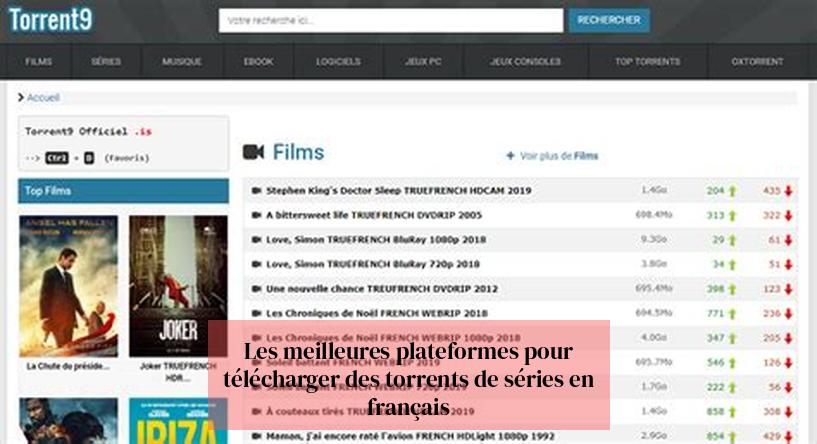  Les meilleures plateformes pour télécharger des torrents de séries en français 