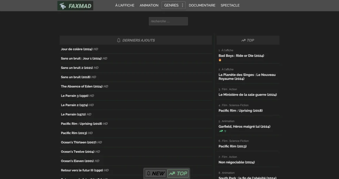 Faxmad streaming : Quelle est la nouvelle adresse ?