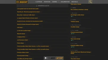 Badzap Streaming : Quelle est la nouvelle adresse valide?