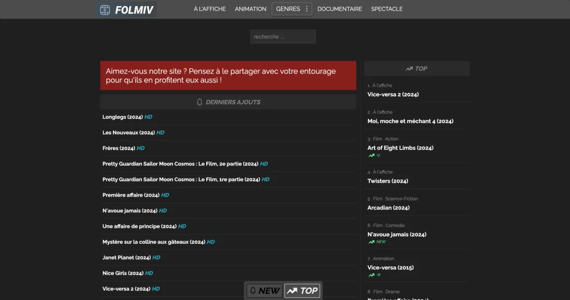 Folmiv : Voici la nouvelle adresse du site