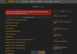 Titrov streaming nouvelle adresse