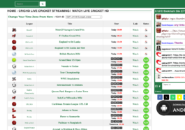 CricHD : Nouvelle Adresse pour le Streaming Gratuit de Sports