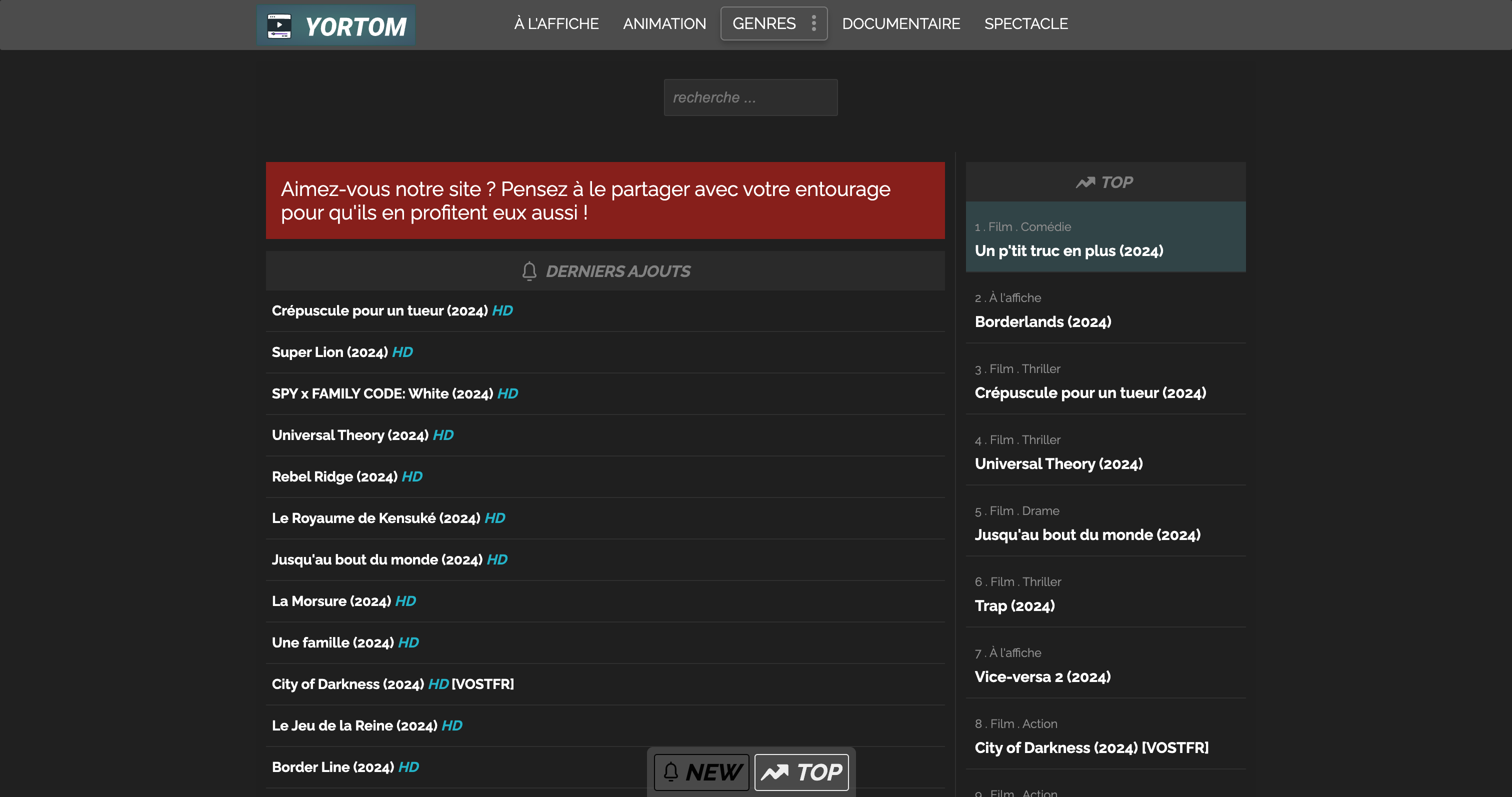 Yortom : le site de streaming qui fait parler de lui !