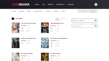 Voirdrama nouvelle adresse : Une plateforme de dramas captivante et variée (VF & Vostfr)