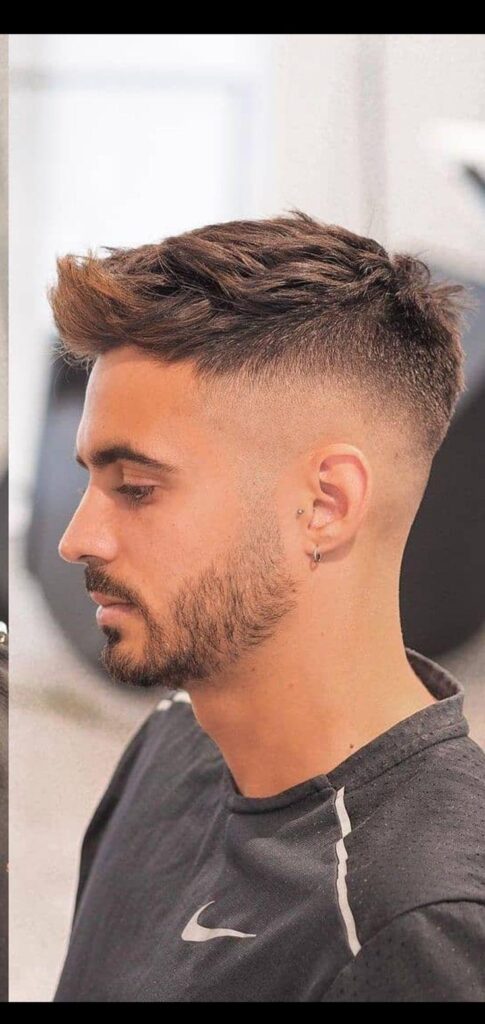 coupe de cheveux homme dégradé américain