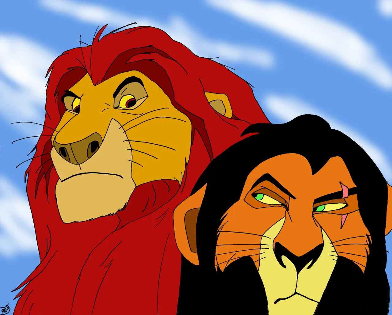 Qui est le plus vieux entre Scar et Mufasa