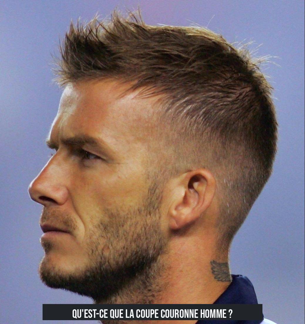 Qu'est-ce que la coupe couronne homme ?
