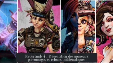 Borderlands 4 : Présentation des nouveaux personnages et retours emblématiques