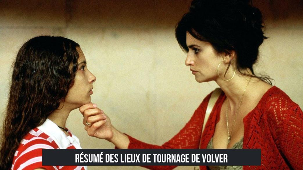 Résumé des lieux de tournage de Volver